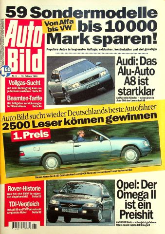 Deckblatt Auto Bild (06/1994)